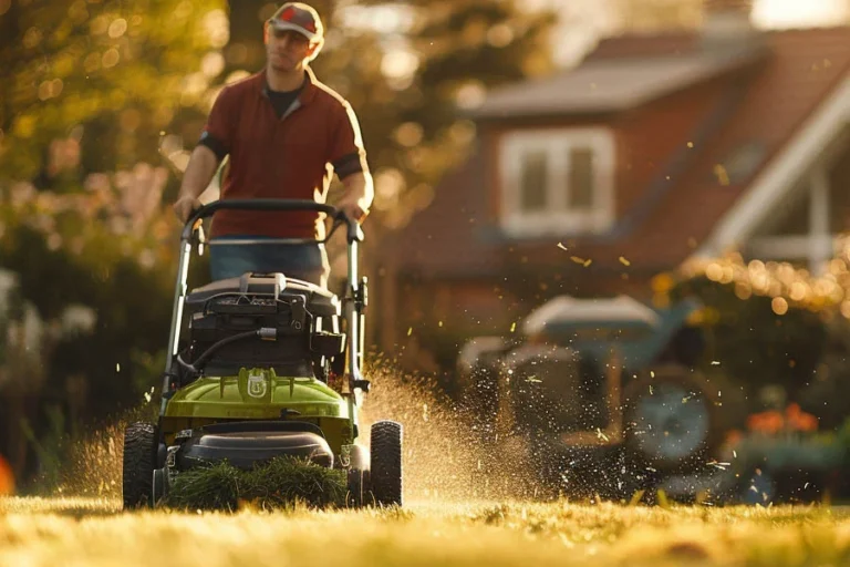 best battery operated push mower