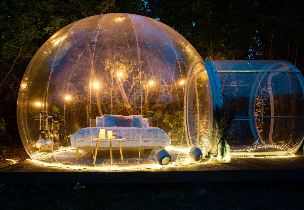 giant bubble tent